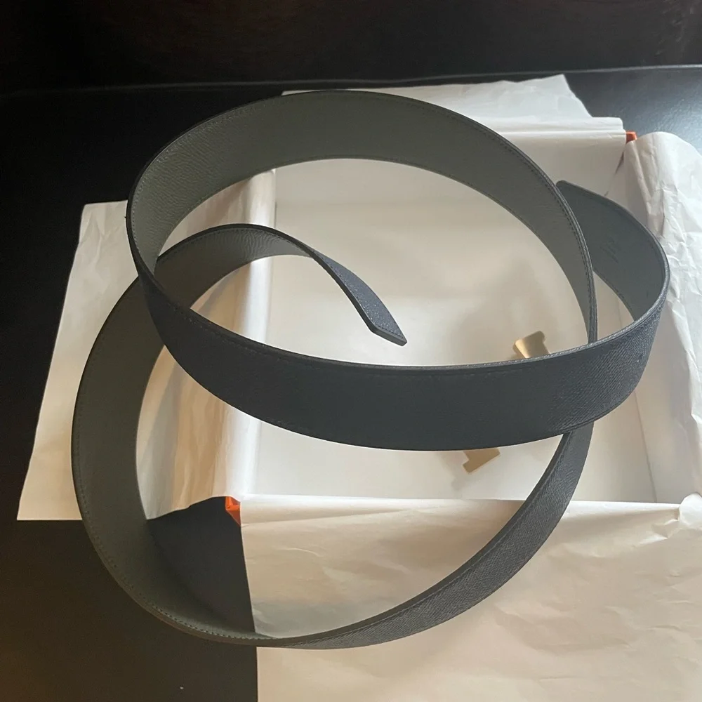 **SOLD** NEW Hermes Constance belt buckle & Reversible leather strap 38mm 110/44 - Picture 4 of 10